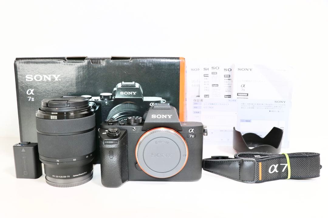 ■ S数218枚 ■ ソニー SONY α7 Ⅱ ILCE-7m2 レンズセット