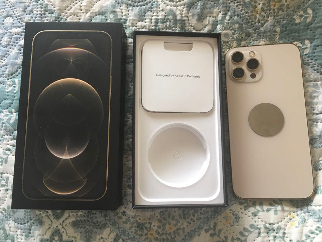 スマートフォン本体 Apple iPhone 12 Pro Max 128 simfree gold