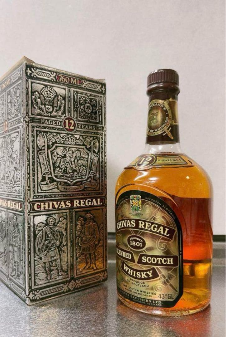 【未開封】シーバスリーガル12年【760ml/古酒】