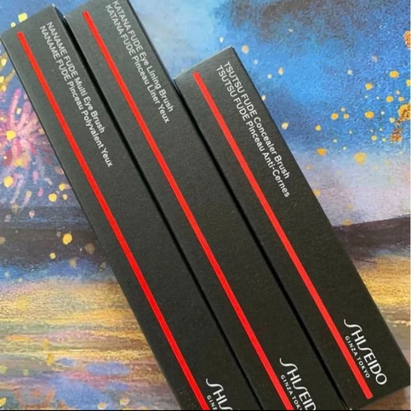 SHISEIDO メーキャップ メイクブラシ3本セット