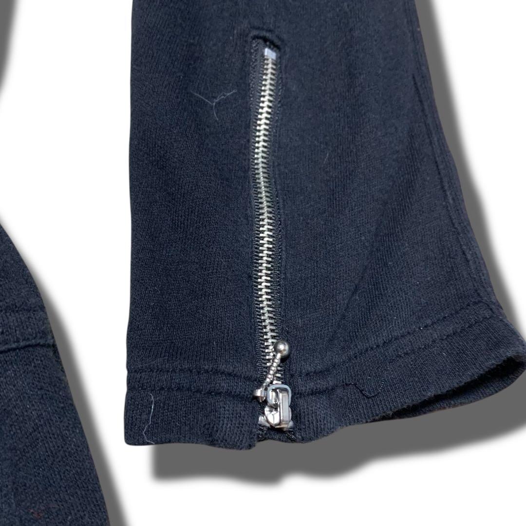 手越着用　PPFM つなぎ　オールインワン　スウェット　黒　y2k グランジ