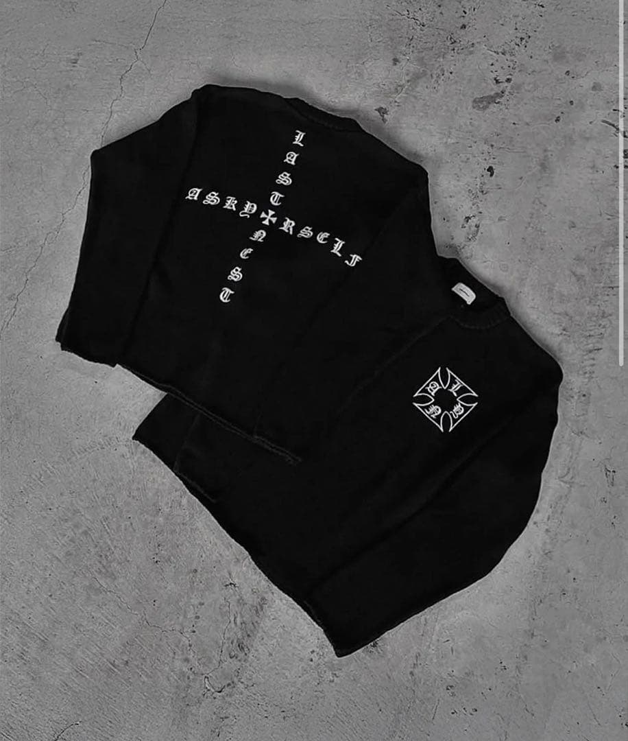 公式完売品　lastnest×ask コラボ Cross Knit