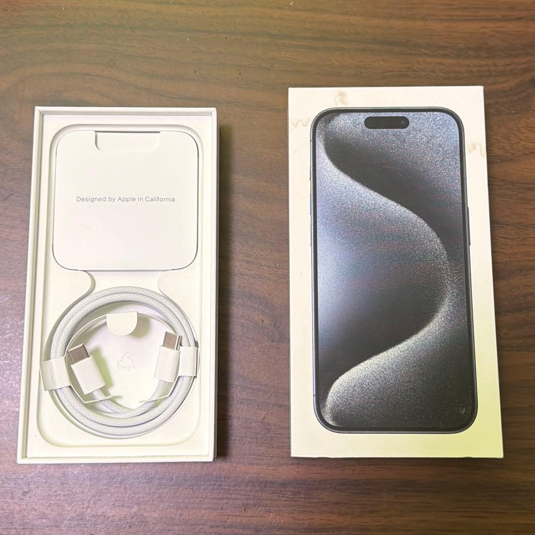 Apple iPhone 15 Pro 512GB ブルーチタニウム　本体