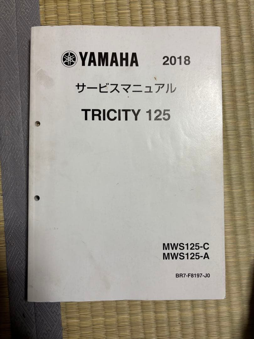 トリシティ125 サービスマニュアル　sec1j