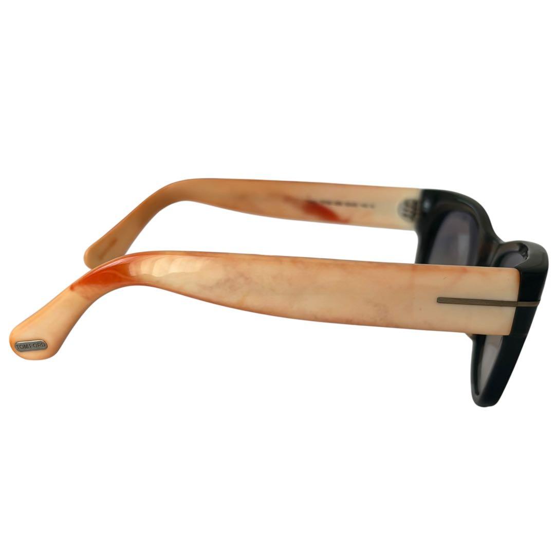 TOM FORD サングラス Cary TF58 05B 黒×べっ甲 ケース付