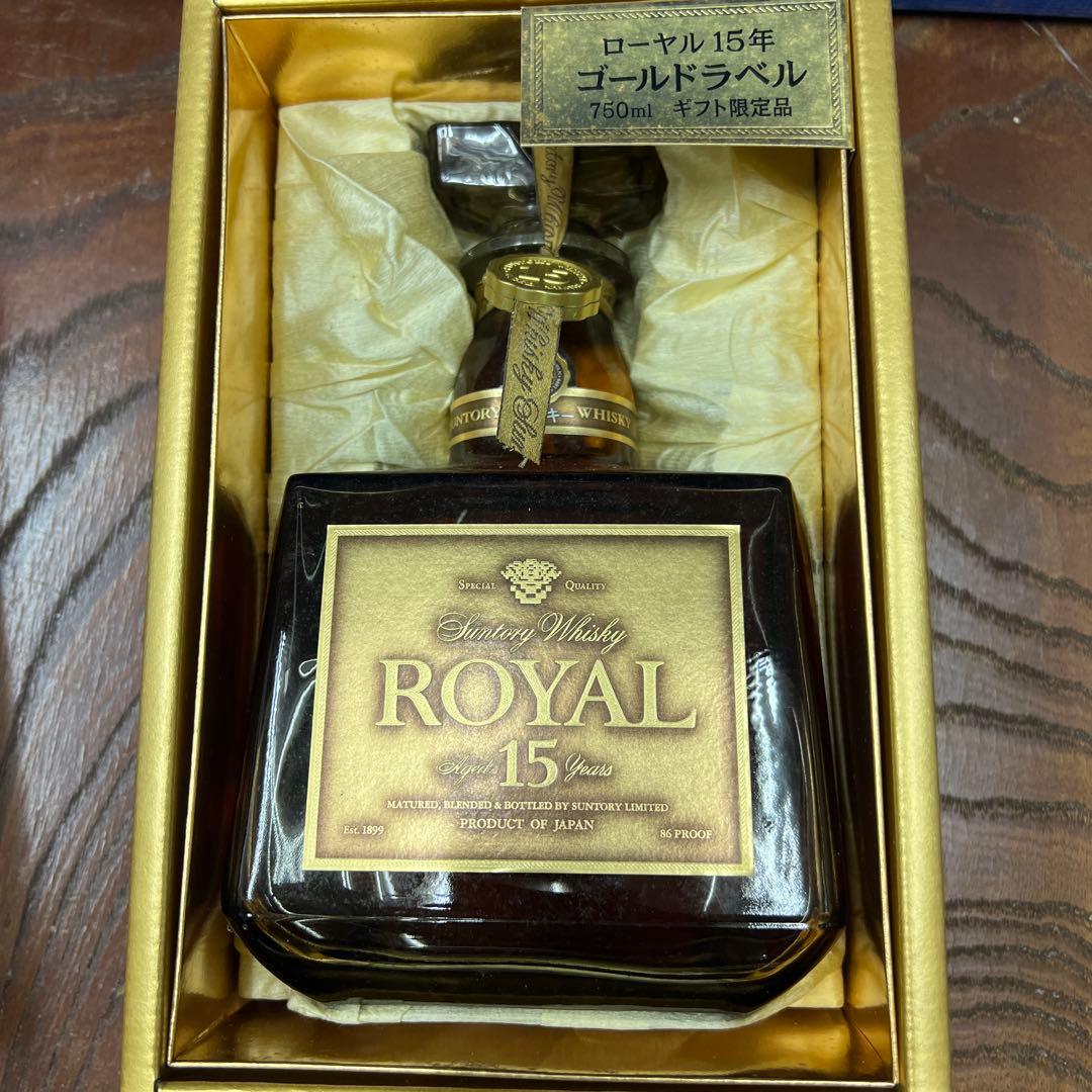  15 Years ウイスキー 760ml ゴールドラベル