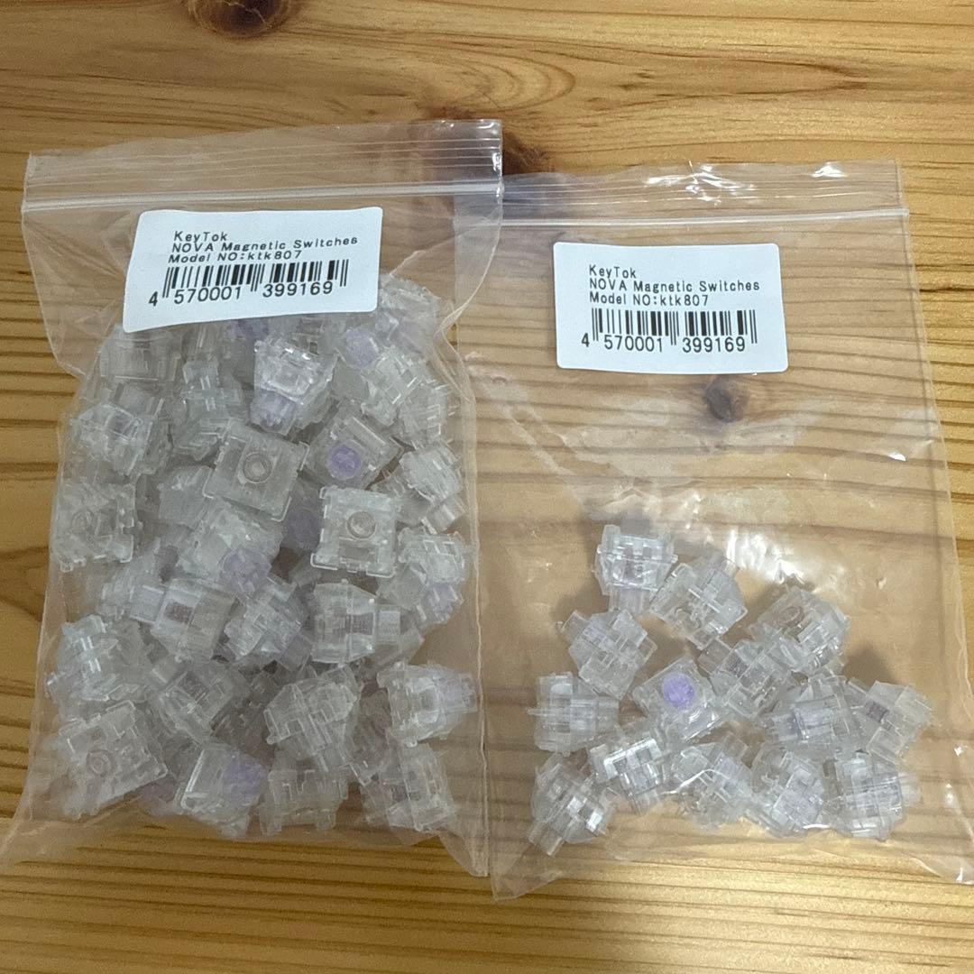 keytok NOVA キースイッチ 70個