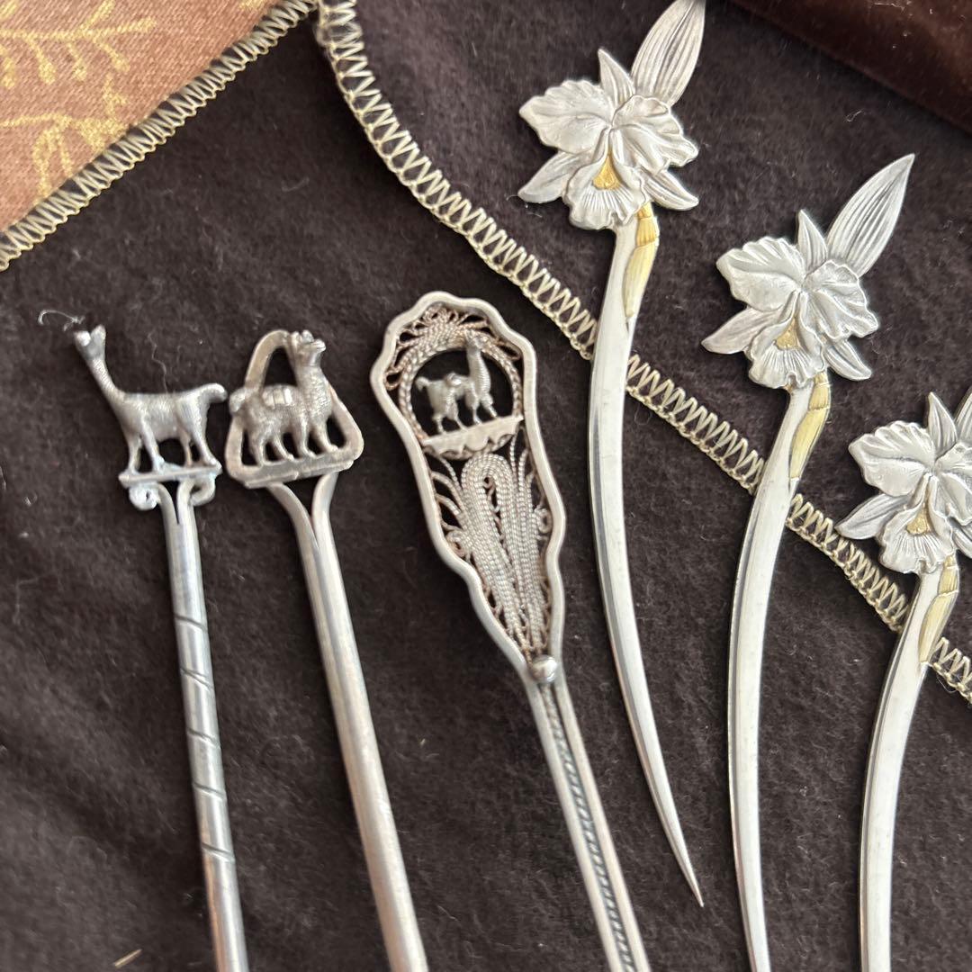 銀製スプーン&ピック silver porch