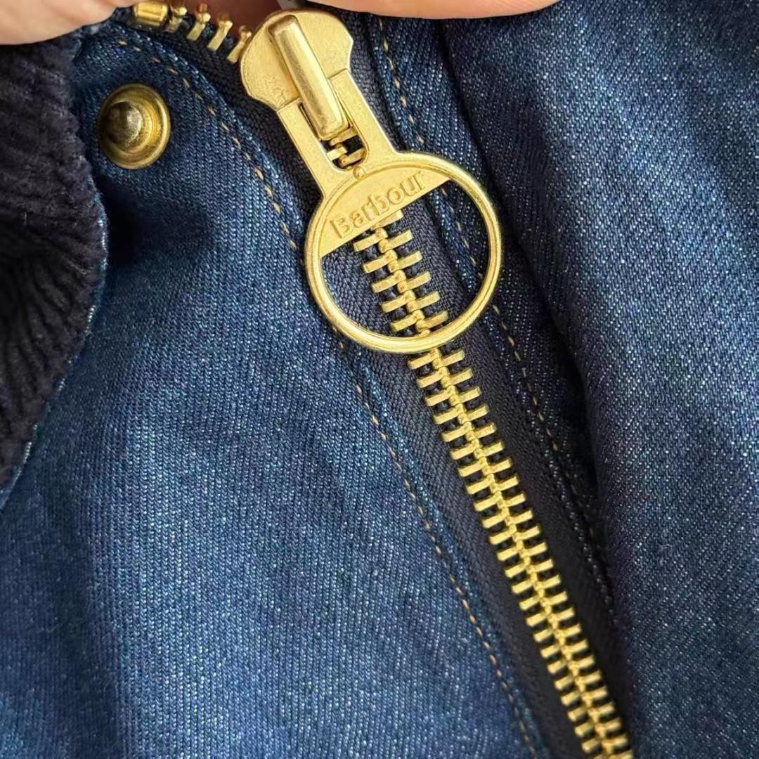 Barbour × Levi's ネイビー デニム カバーオール Sサイズ