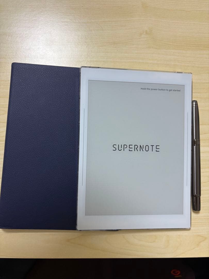 Supernote Nomad レザーカバー&スタイラスペン サムライ付き