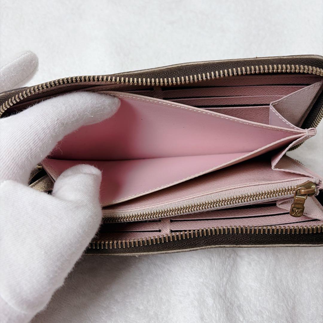 ルイ・ヴィトン ジッピーウォレット　ドッグ　ラウンドファスナー 長財布