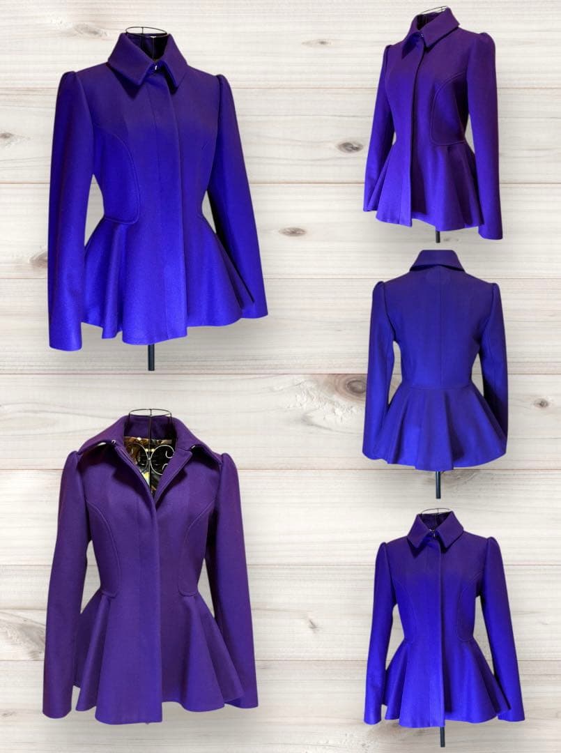 専用です　【Ted Baker】ドレスコート　ペプラムジャケット　ウールカシミヤ