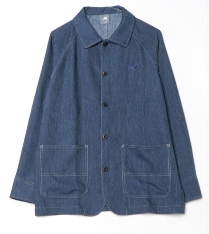 美品ニューバランス THE CITY デニム ライク Sサイズセットアップ