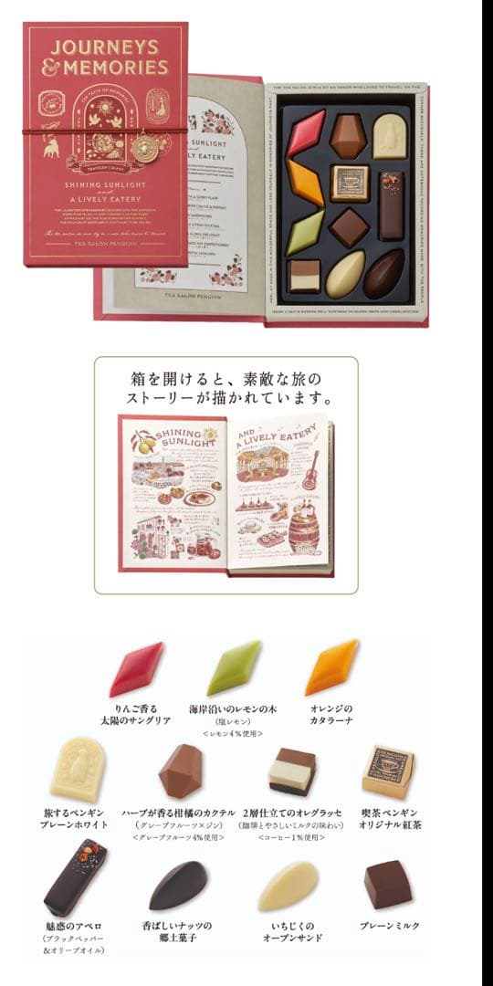 喫茶ペンギン　モロゾフ　Morozoff 旅とダイアリー　3つセット