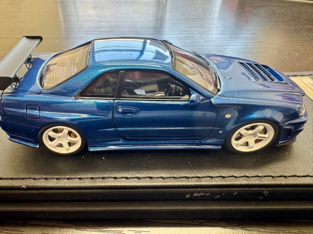 ignition model製Z-tune BNR34 ベイサイドブルー1/43