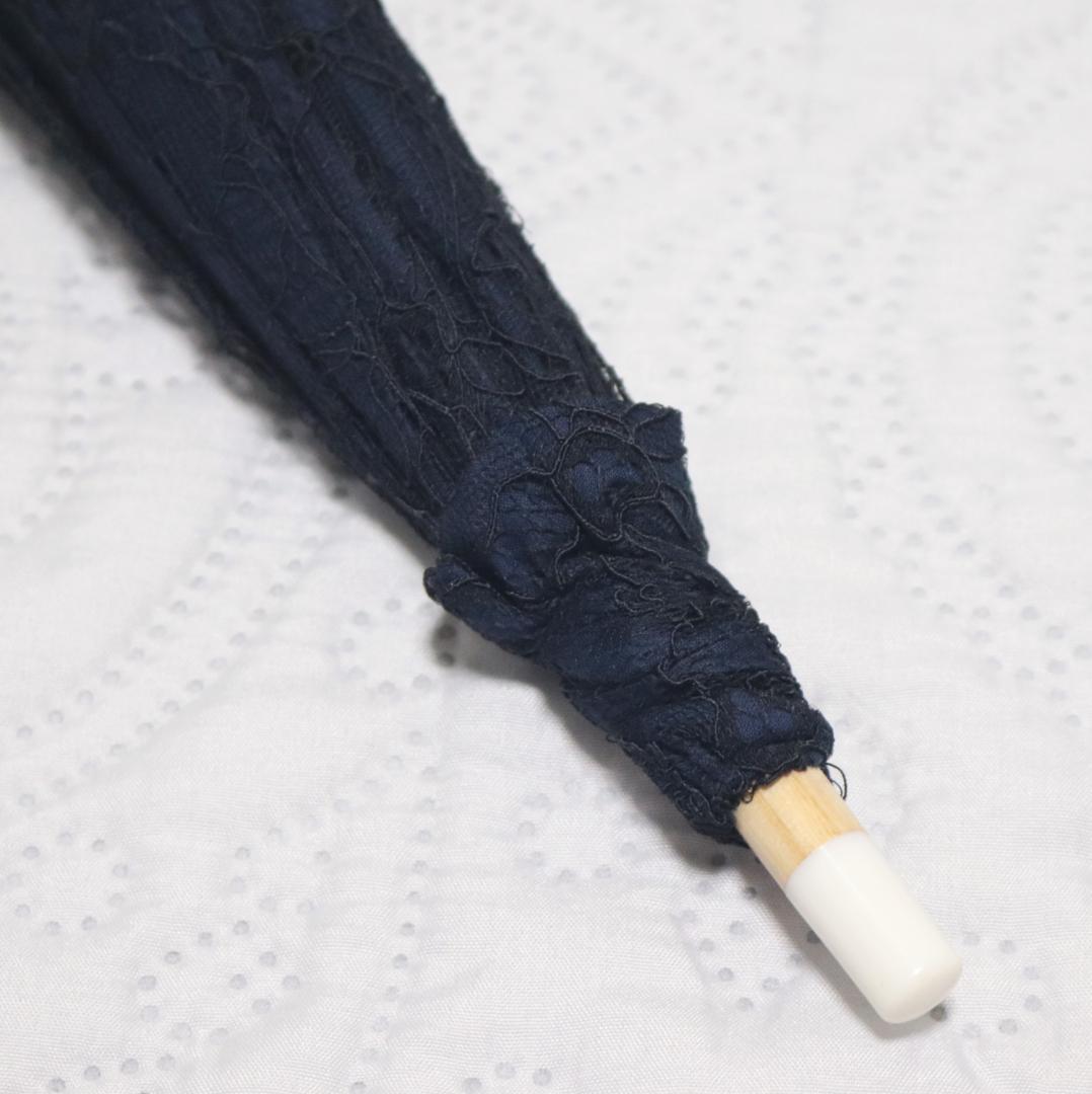 55,000円新品【前原光栄商店】希少! 皇室御用達リバーレース二重張り高級日傘