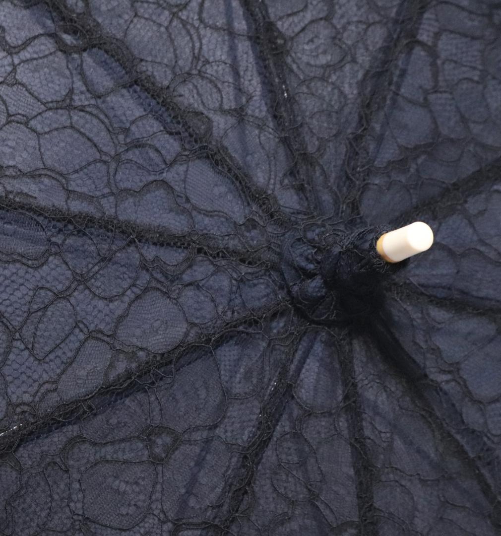 55,000円新品【前原光栄商店】希少! 皇室御用達リバーレース二重張り高級日傘