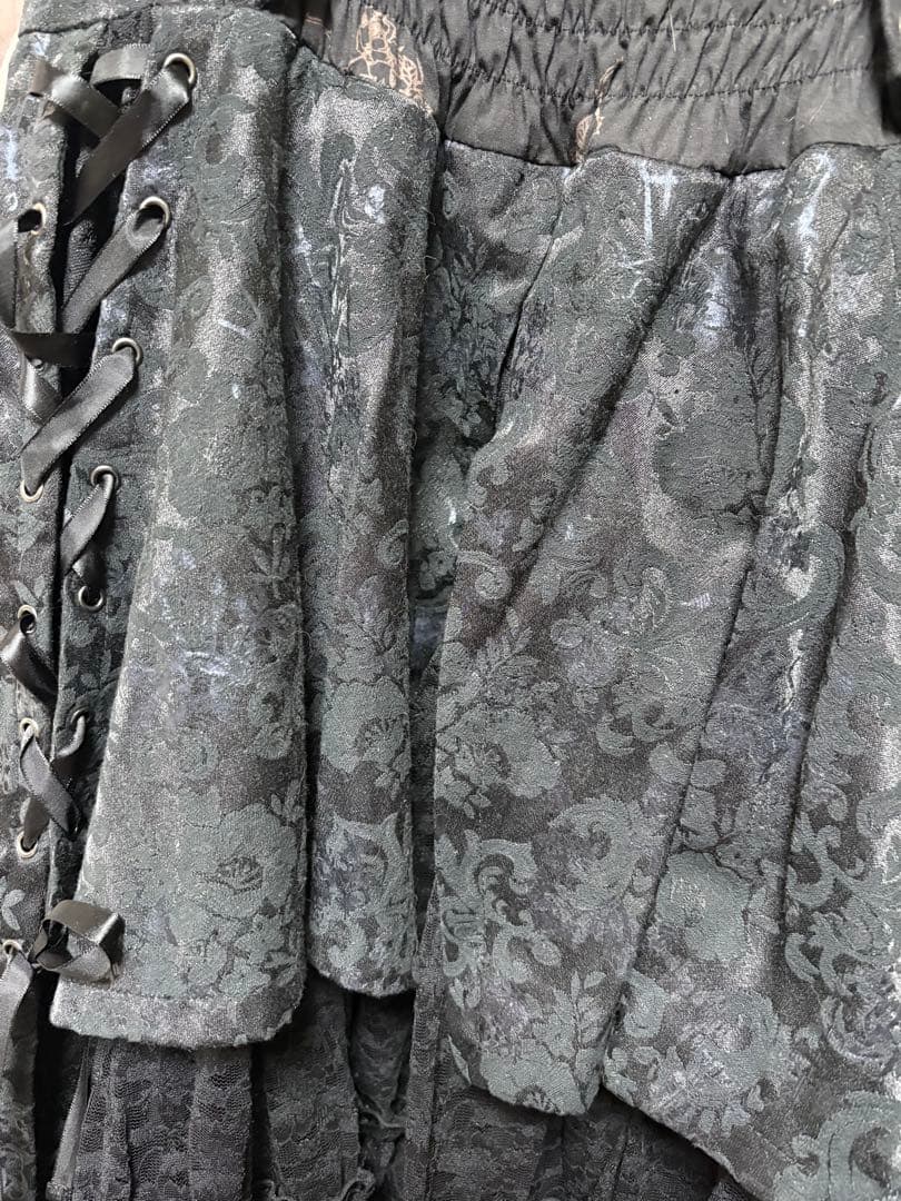 h.NAOTO FRILL フリル ジャンパースカート