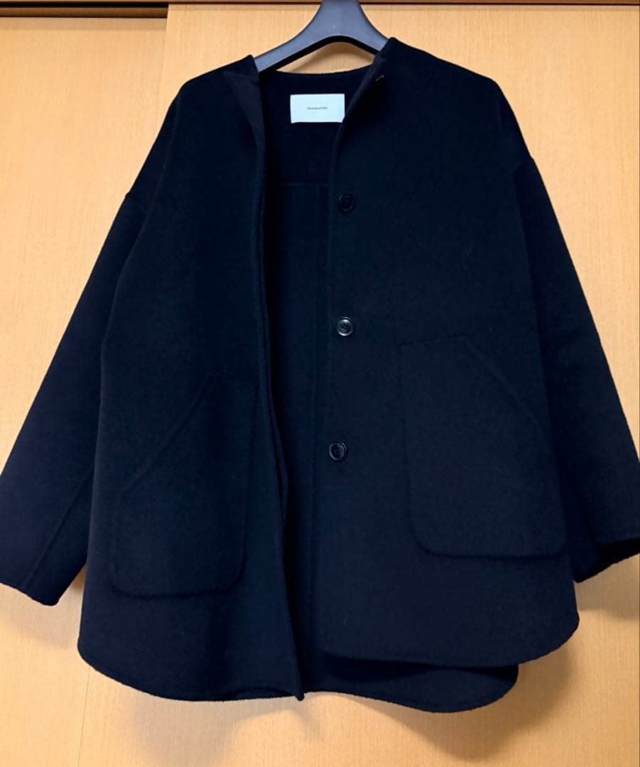 フレームワーク　ハミルトンリバークルーネックコート