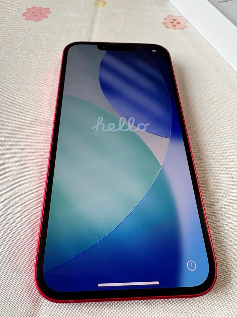 Apple iPhone 14 (PRODUCT(RED)) 本体