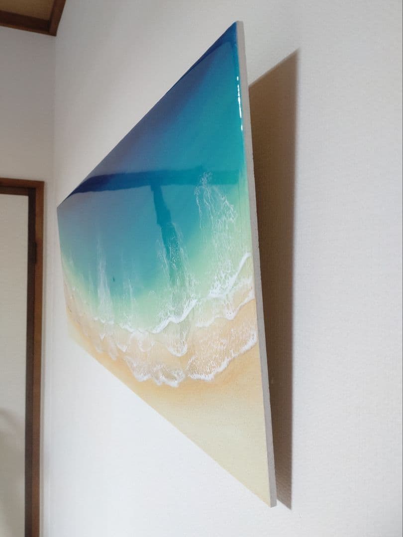 レジンアート(Okinawa Blue・Plate type・900×300)