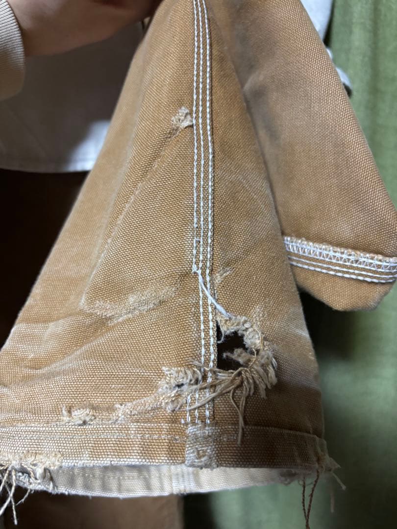 ま*ん様 最終値下げ　USA製　カーハート ダブルニーペインターパンツ 鬼フェー