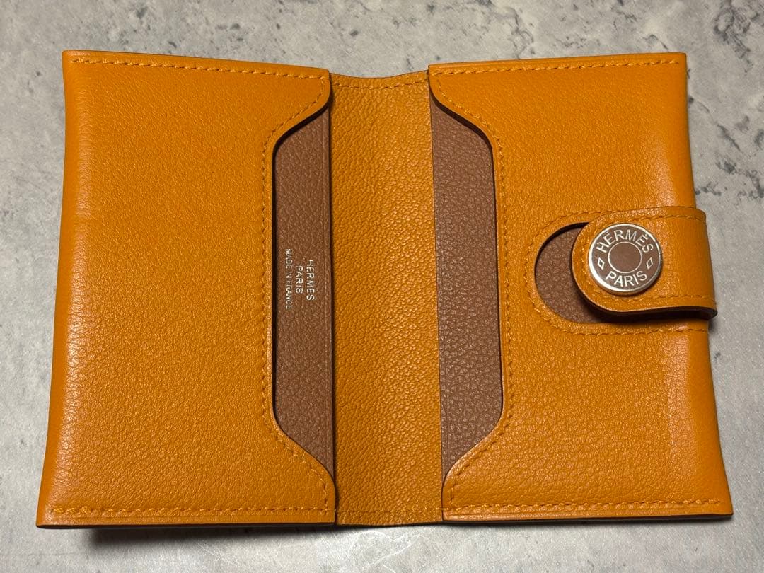 《HERMES》名刺入れ/カードケース/H.M.S/美品/即日発送可能