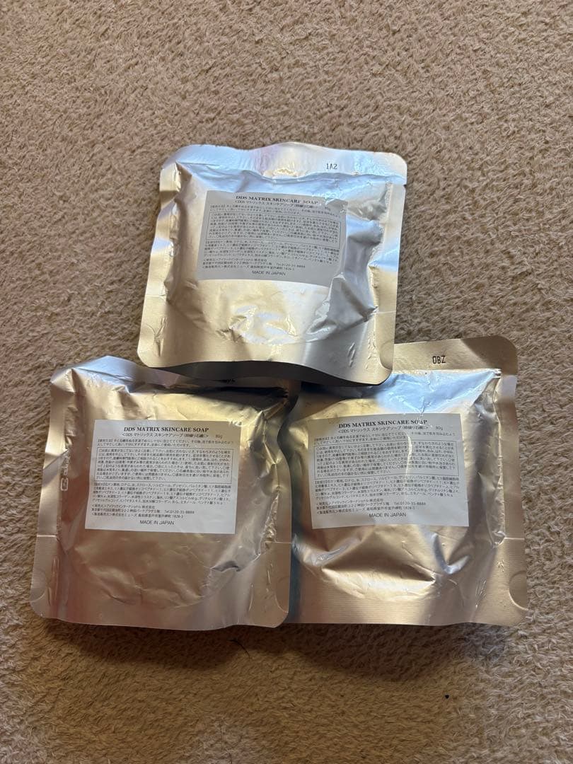 skmt☆ ！DDS マトリックス スキンケア ソープ 80g 3個