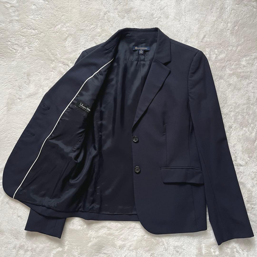 希少サイズ2XL✨ブルックスブラザーズ　セットアップスーツ　イタリア生地ネイビー