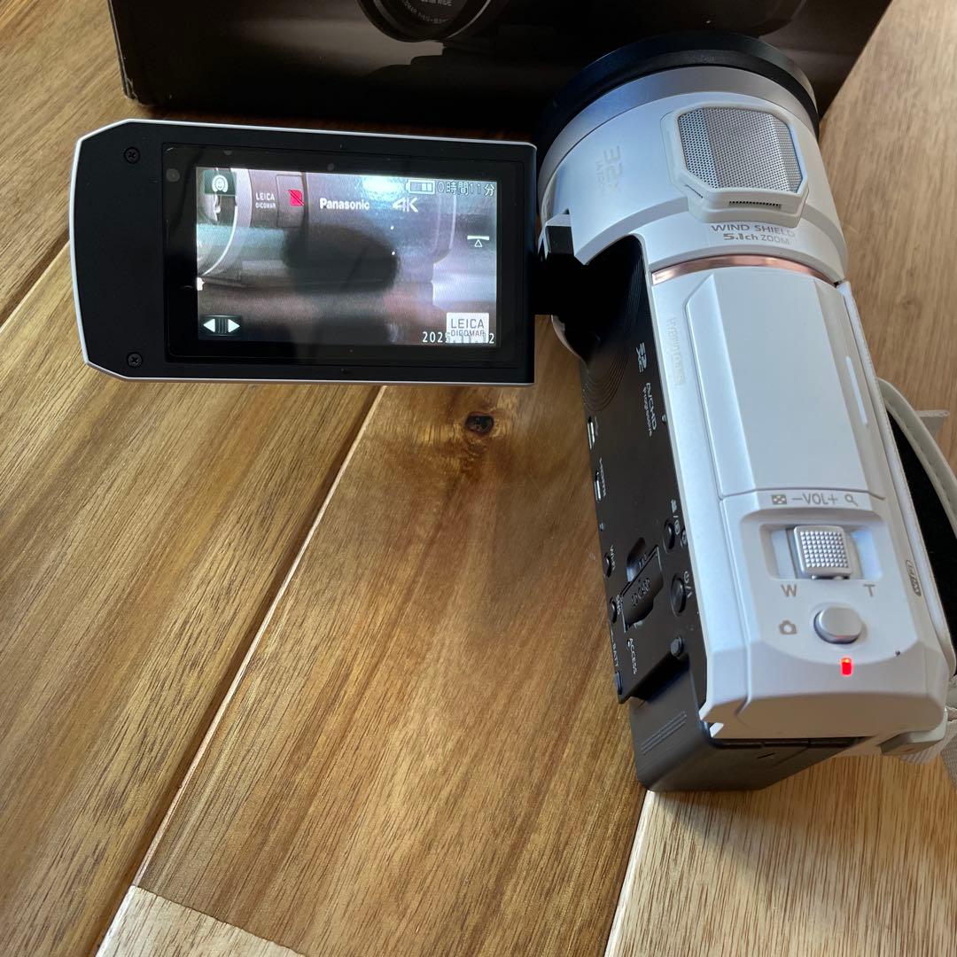 【美品】パナソニック デジタル4Kビデオカメラ HC-VZX2M