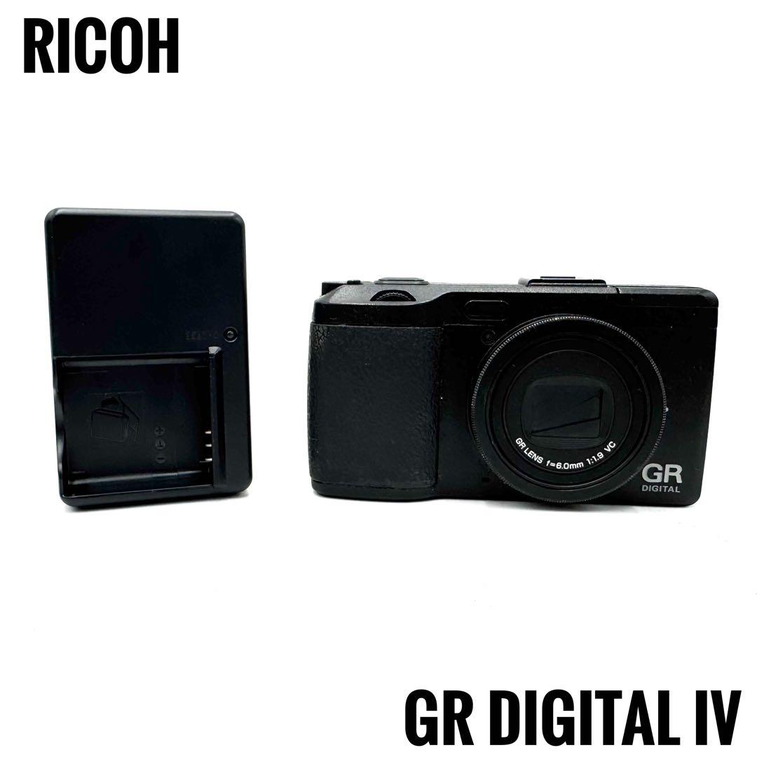 動作良好 Ricoh リコー GR Digital IV 4 デジタルカメラ