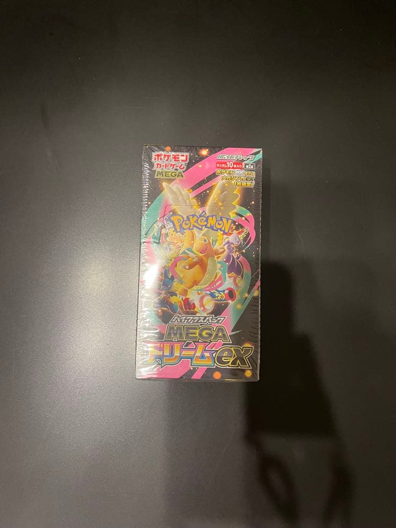 ポケモンカード　MEGAドリームex シュリンク付き　未開封