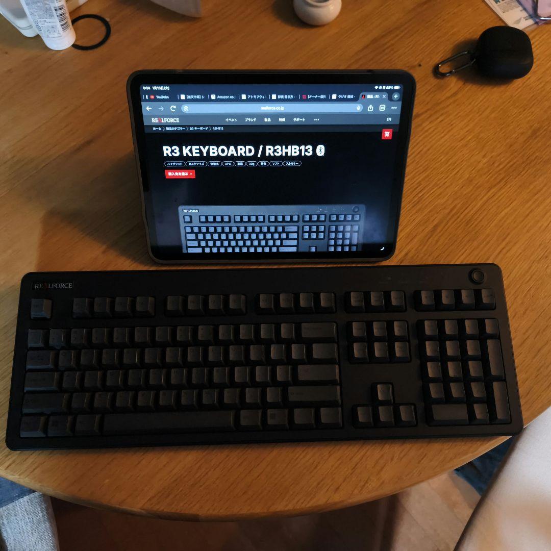 ゆ*り様 ※限定値下※【完動品・美品】REALFORCE R3HB13キーボード