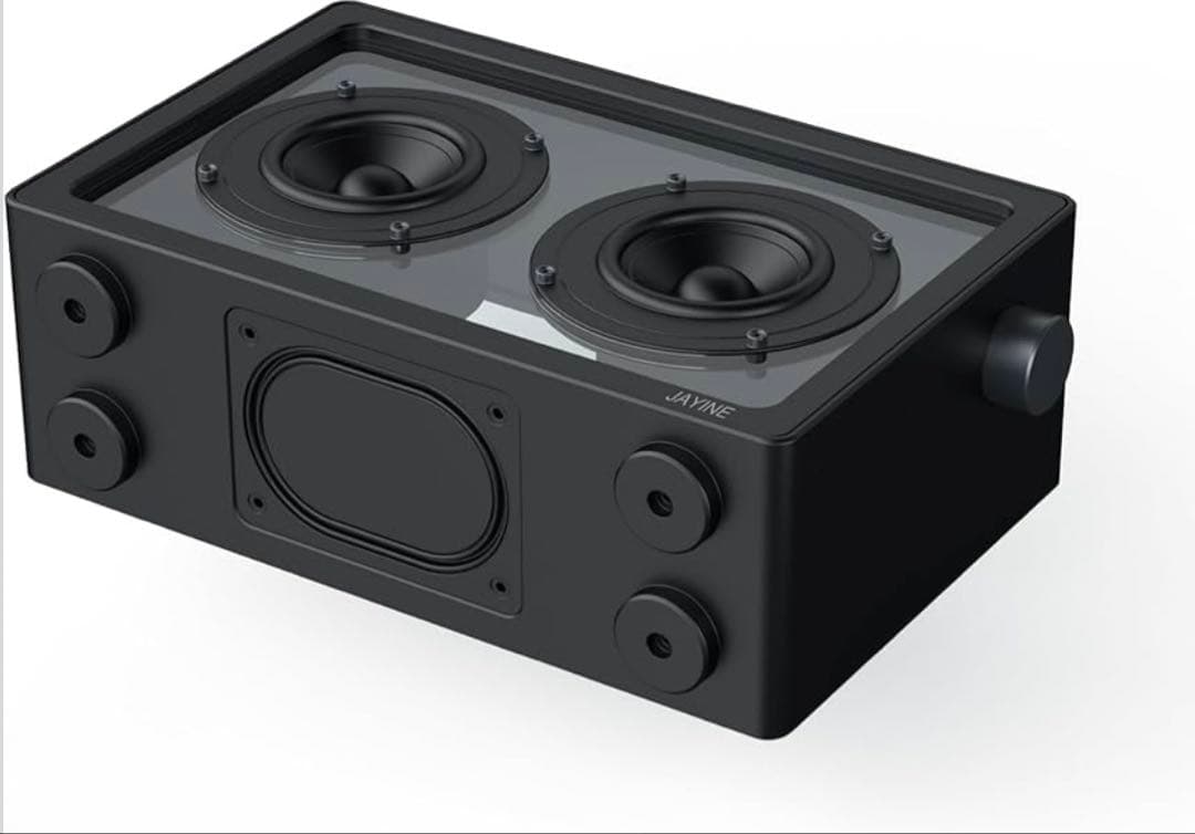 Jayine Cassette Mini 透明スピーカー クラシックレトロ