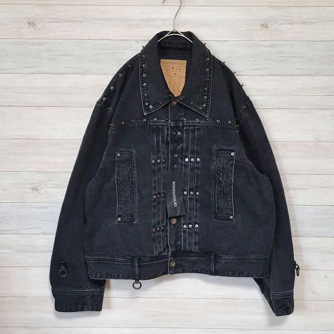 【タグ付き】SOSHIOTSUKI デニムジャケット BDH 46 ウォッシュ