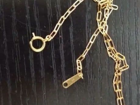 Cadeaux イニシャル R　ダイヤモンド　カドー　ネックレス　セット