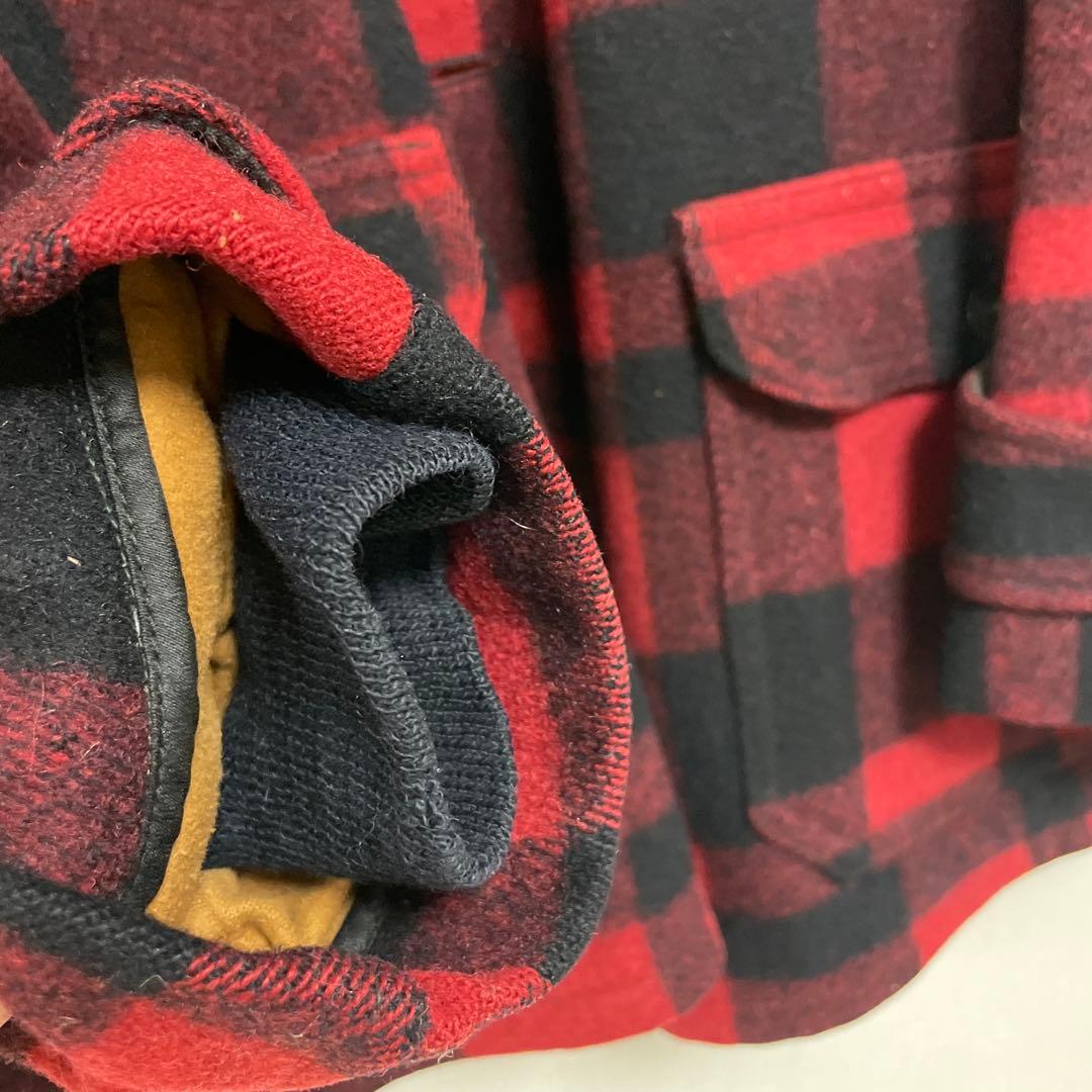 希少 30’s L.L.Bean ハンティングコート　バッファローチェック筆記体