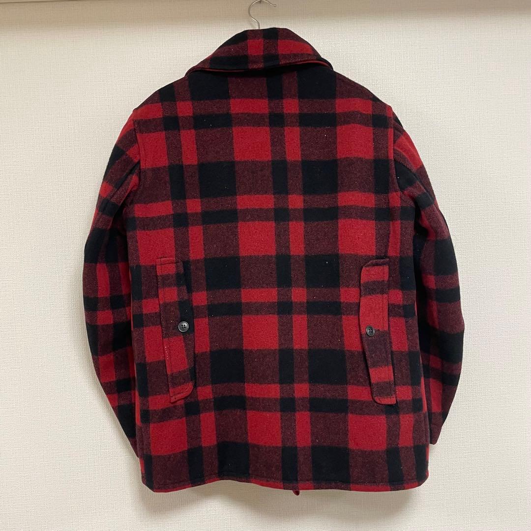 希少 30’s L.L.Bean ハンティングコート　バッファローチェック筆記体