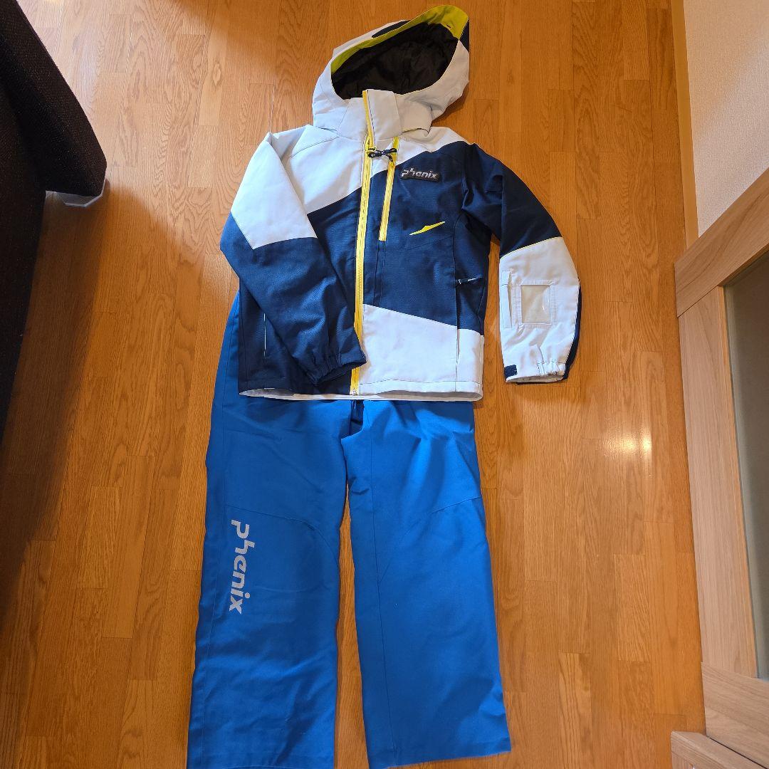 Phenix スキーウエア上下　140cm 調整付き
