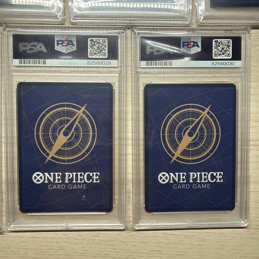 ナミ R パラレル OP01-016 PSA10 ロマンスドーン　7連番