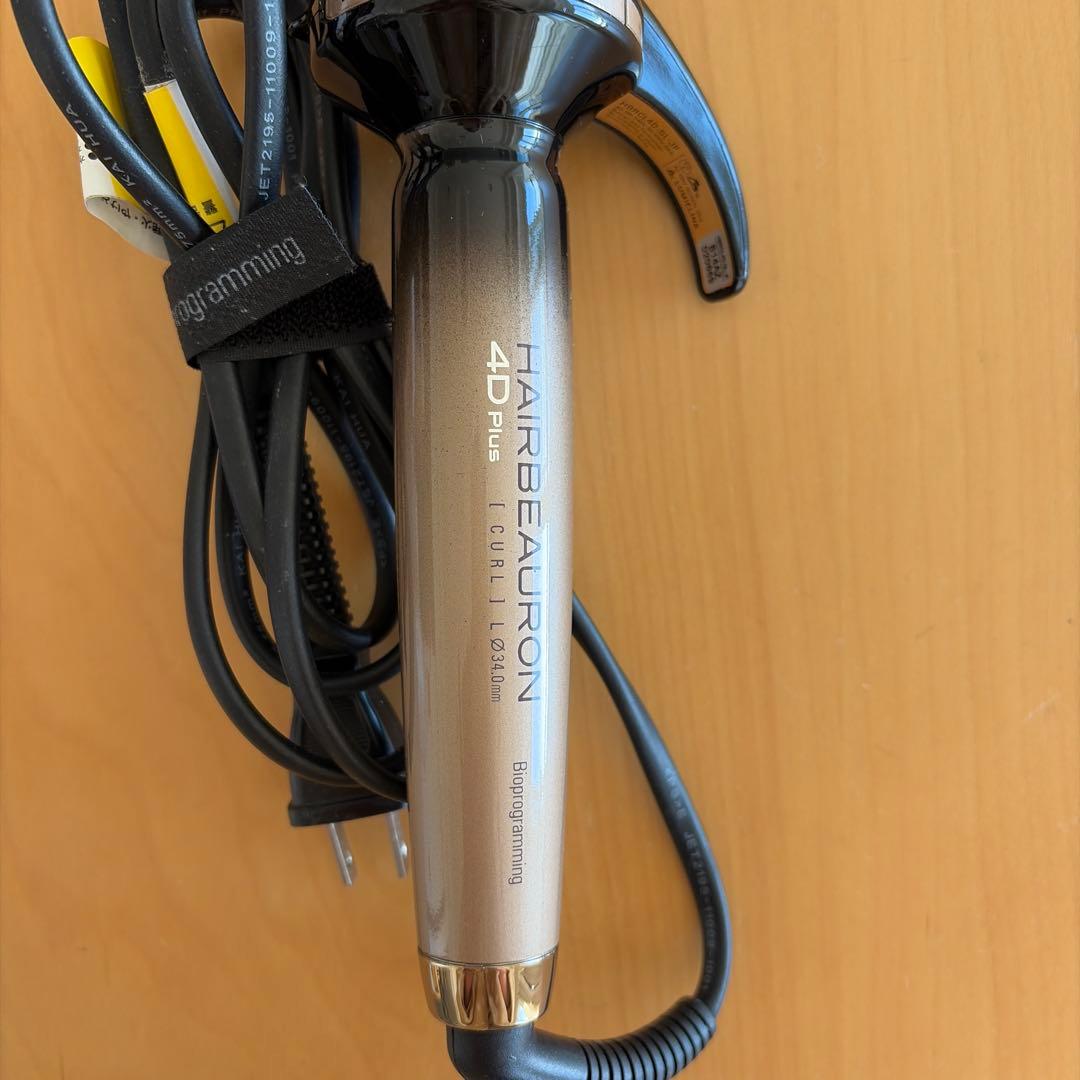 HAIRBEAURON ヘアビューロン　4DPlus カールアイロン 34mm