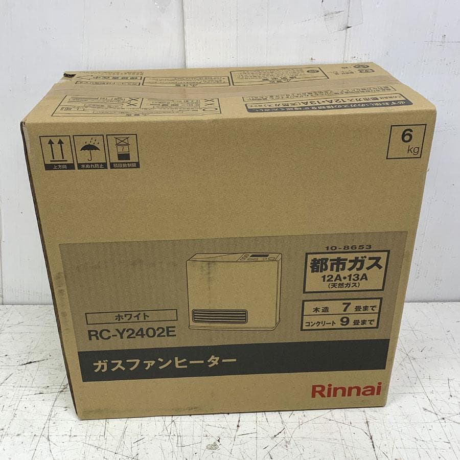 リンナイ RC-Y2402E ガスファンヒーター 都市ガス 7-9畳用