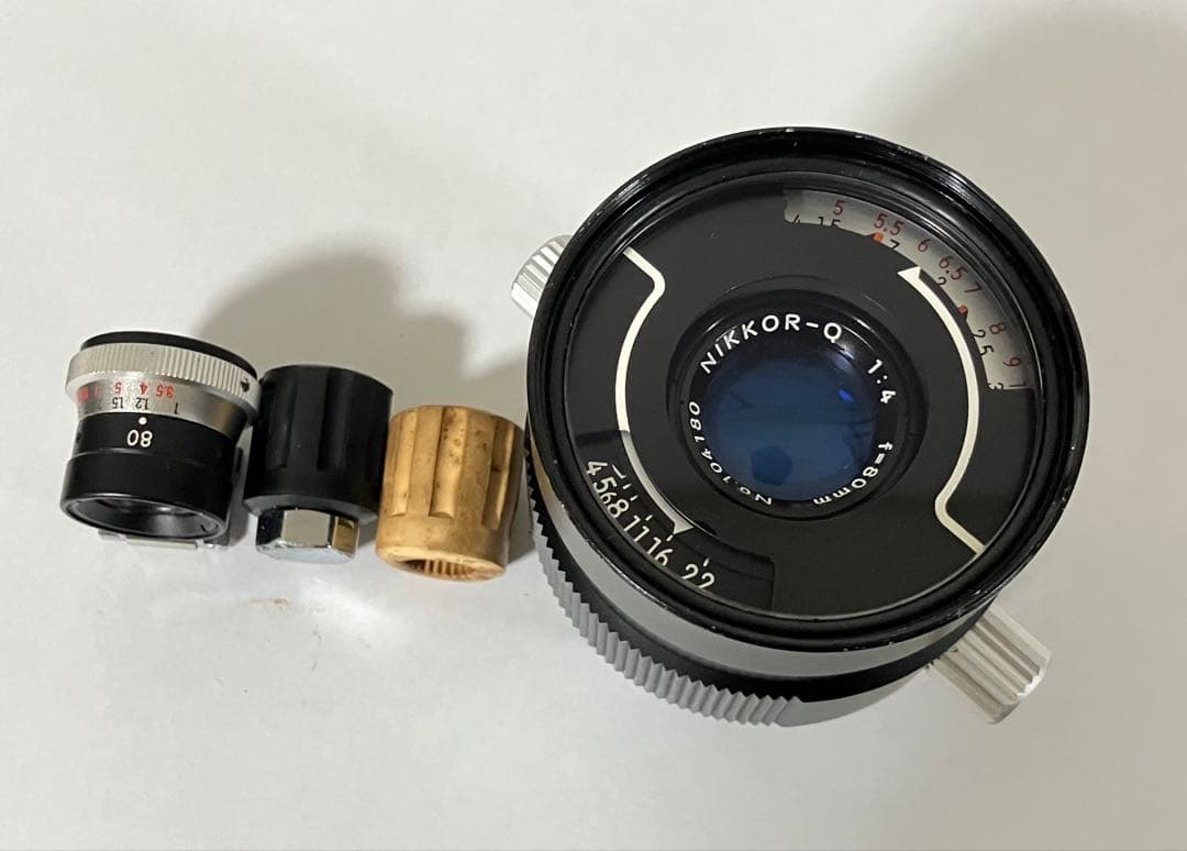 田*中様 Nikkor-Q 80mm f4 レンズ