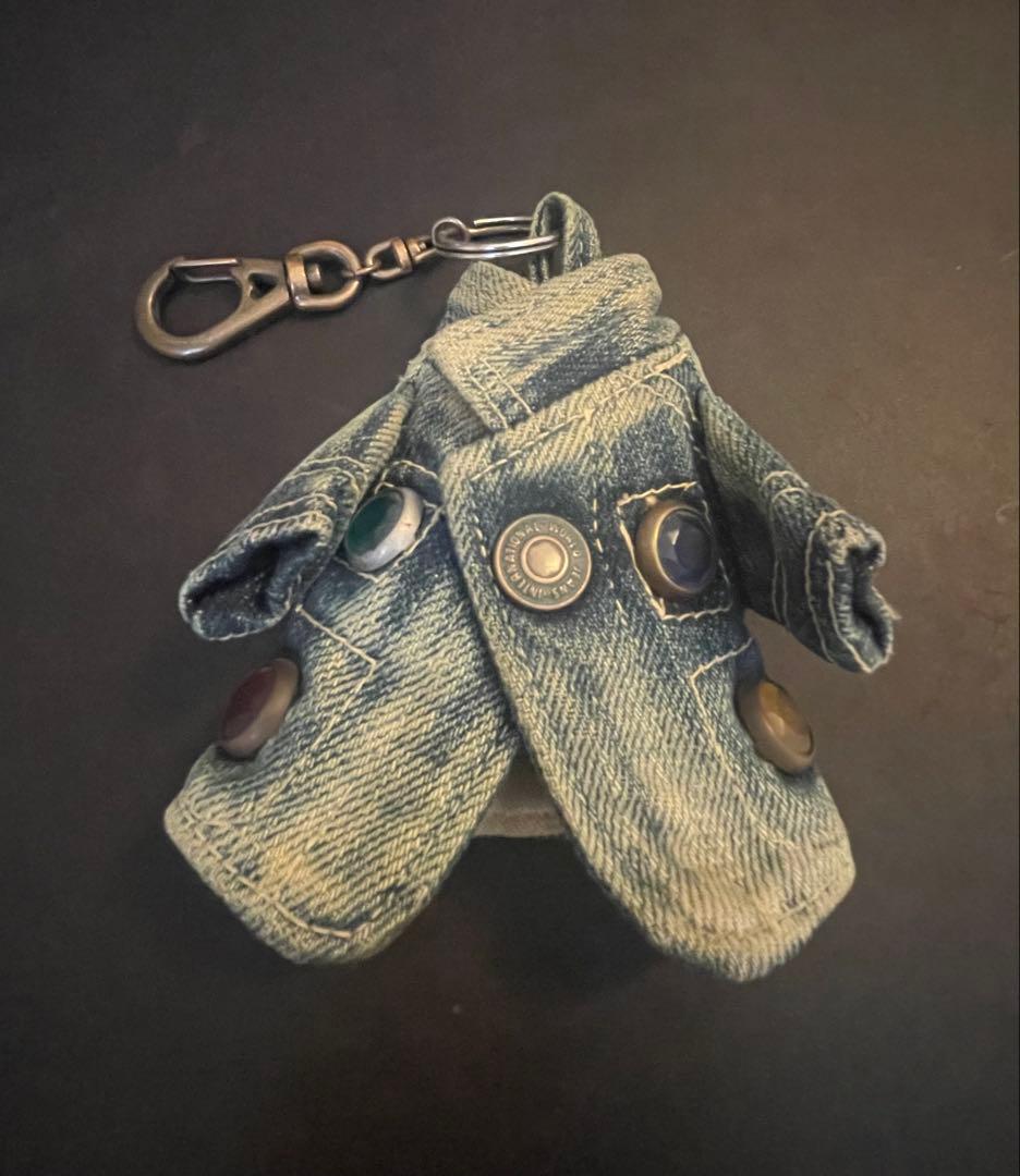 KAPITAL カバーオール型キーケース インディゴ