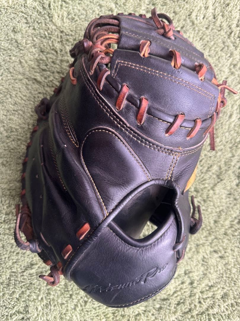 MizunoPro 硬式キャッチャー用グローブ 黒