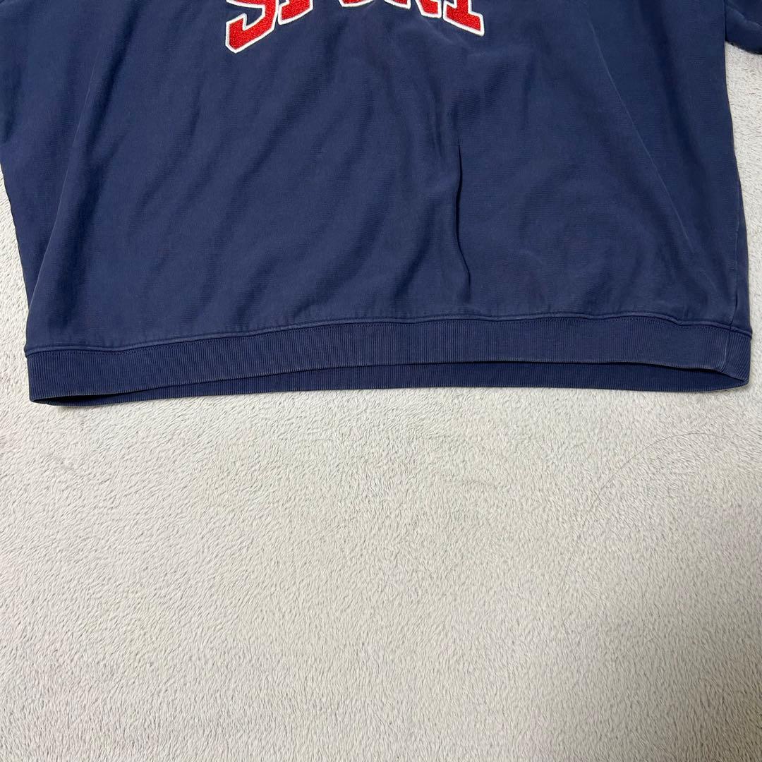 STUSSY SPORT スウェット トレーナー コムドットやまと着用 XL 紺