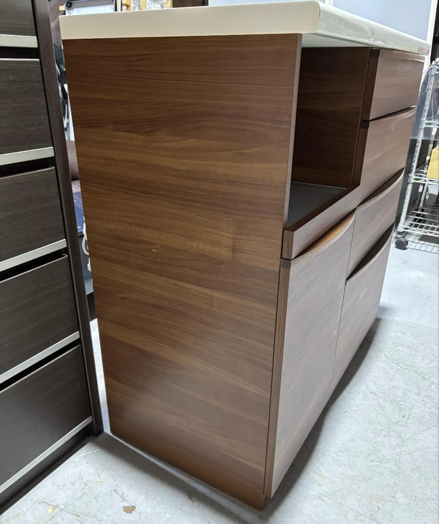 最高級 PAMOUNAキッチンカウンター、キッチンボード、幅100Used/美品