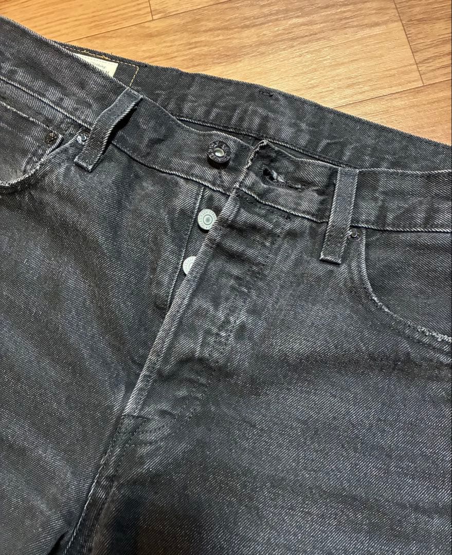 リーバイス Levis EDIFICE別注 501 ブラック W32 L28