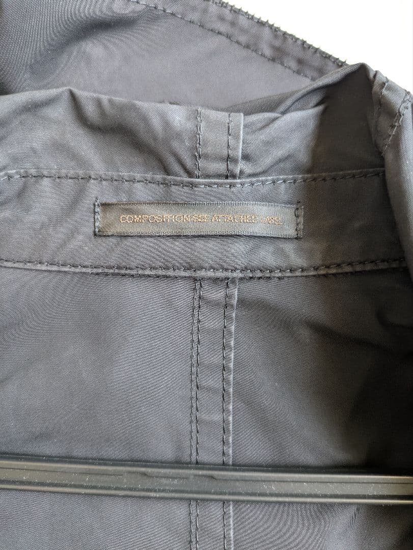 Y's ワイズ 07AW モッズコート 黒 サイズ3