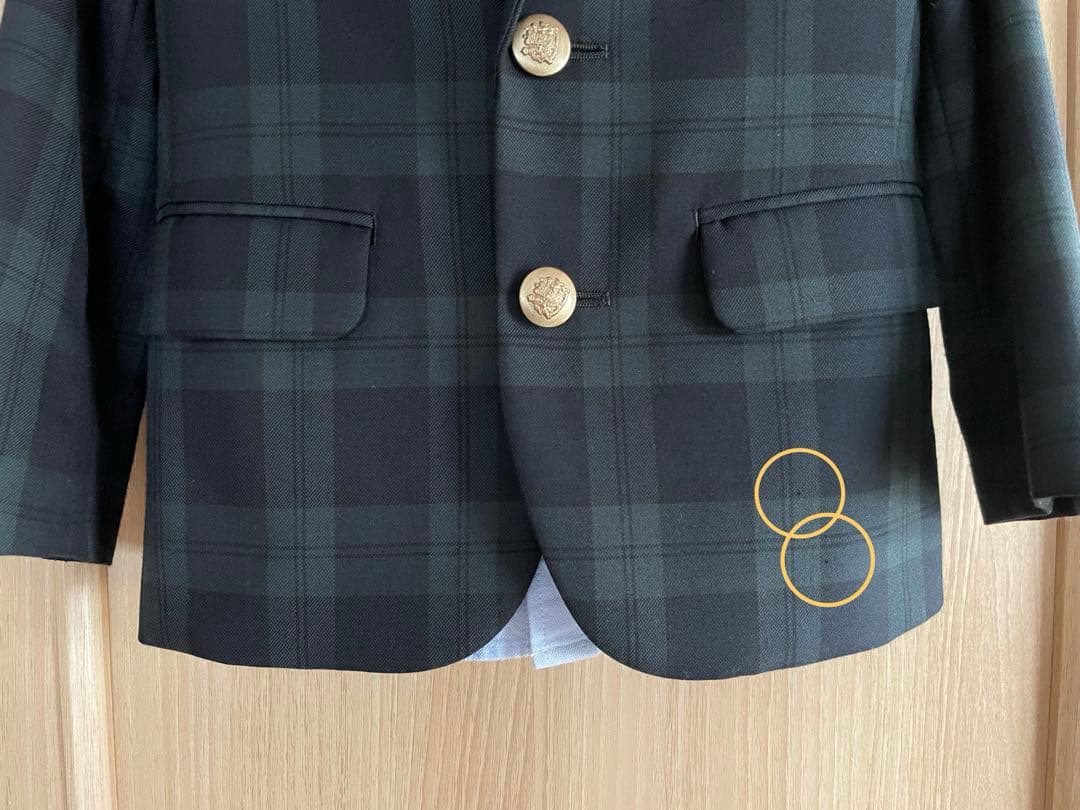 green label relaxing スーツ＆小物５点セット（115）